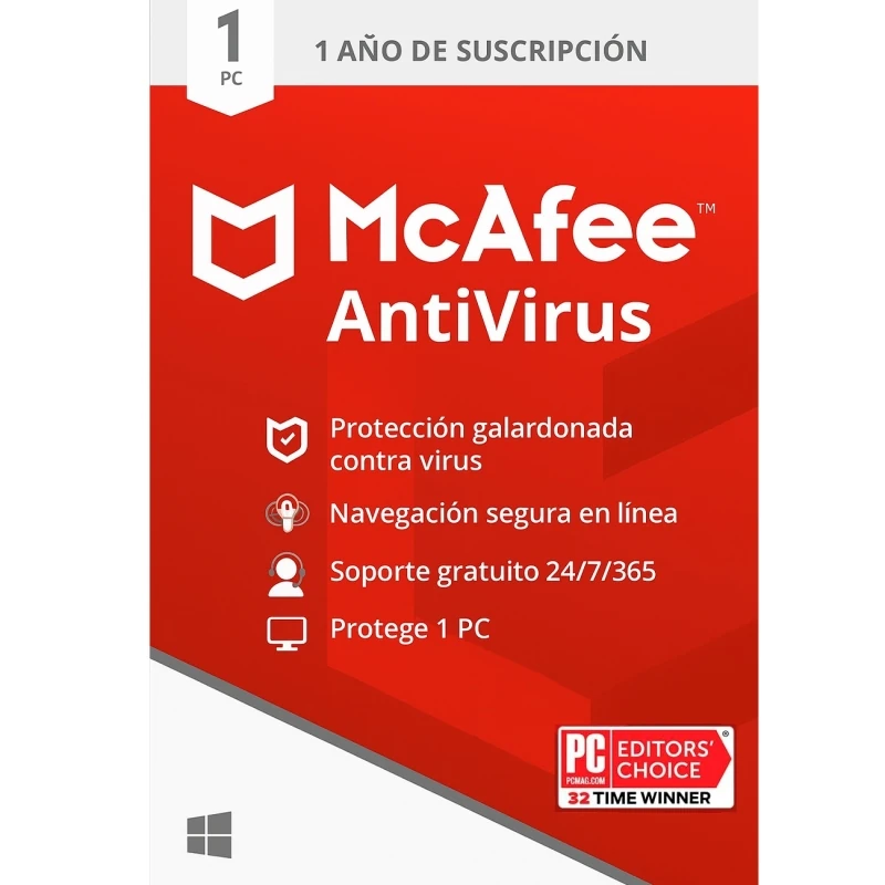INSTALACION DE ANTIVIRUS MCAFEE