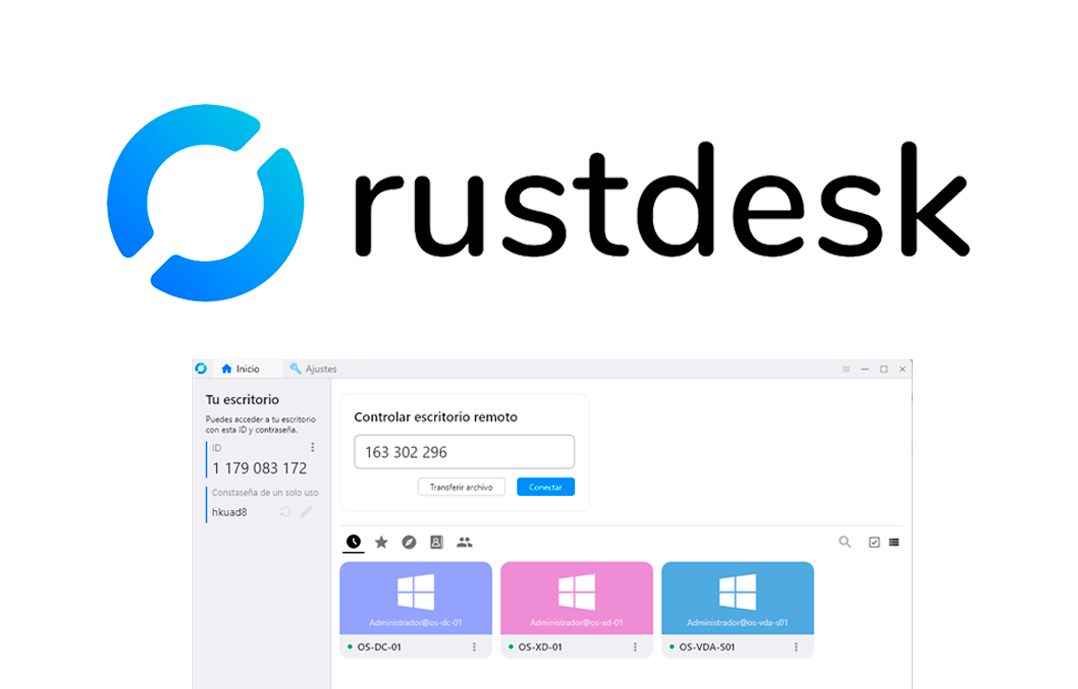 RustDesk - Soporte Remoto Open Source